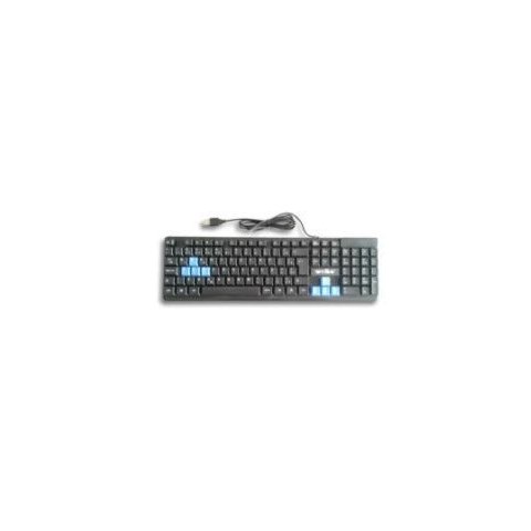 Teclado Gamer Weibo Wb711 Preto