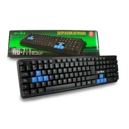 Teclado Gamer Weibo Wb711 Preto - 2