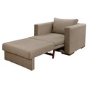 Ver imagem 4 de Poltrona Cama Hermes Luxo Castellar Móbile Linho Bege