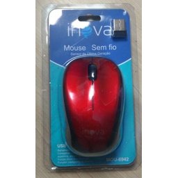 Mouse Cordless 1000Dpi Vermelho Modelo 8582 - 2