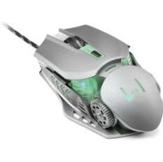 Mouse Gamer 3200 Dpi Warrior Keon grafite - 1