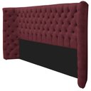 Ver mais imagens de Kit Cabeceira e Calçadeira Baú King Everest P02 195cm para Cama Box Suede - Doce Sonho Móveis