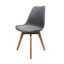 Ver imagem 3 de Kit 6 Cadeira Saarinen Leda Design Cinza