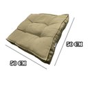 Ver imagem 6 de Almofada Futon Decoração 50x50 Cm Vários Modelos Bege