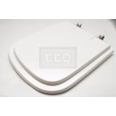 Ver imagem 1 de Assento Sanitário Poliéster Gap Branco P/Louça Roca