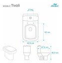 Ver imagem 5 de Tampa De Vaso Sanitário Poliéster Tivoli Bone Ideal Standard