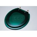 Ver imagem 1 de Tampa De Vaso Sanitário Poliéster Universal Oval Verde