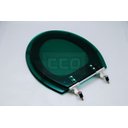 Ver imagem 4 de Tampa De Vaso Sanitário Poliéster Universal Oval Verde