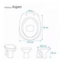 Ver imagem 2 de Tampa De Vaso Sanitário Laqueado Aspen Deca Gelo