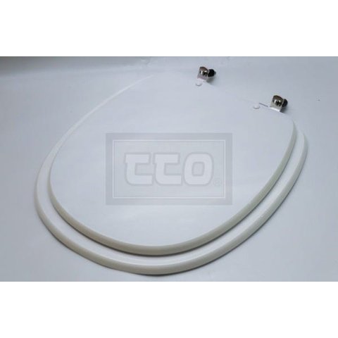 Tampa De Vaso Sanitário Laqueado Aspen Deca Gelo