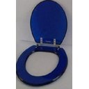 Ver imagem 4 de Tampa De Vaso Sanitário Poliéster Universal Azul Original