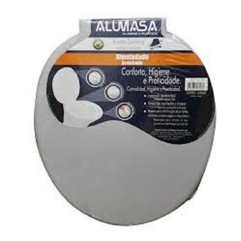 Tampa De Vaso Sanitário Almofadado Universal Cz Escuro