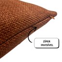 Ver imagem 3 de Capa de Almofada Retangular Baguete Linhao Terracota 30x50