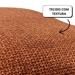 Capa de Almofada Retangular Baguete Linhao Terracota 30x50 - 2