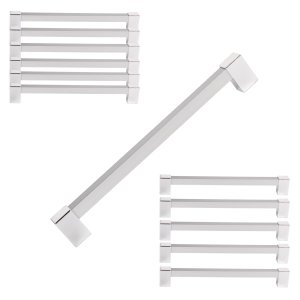 Kit 12 Puxador 160mm Alumínio Móveis Gaveta Armário Cozinha