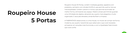 Ver imagem 5 de Roupeiro colonial Triplex House 5 portas alto cor Off white / Nature Fabrimóveis 55