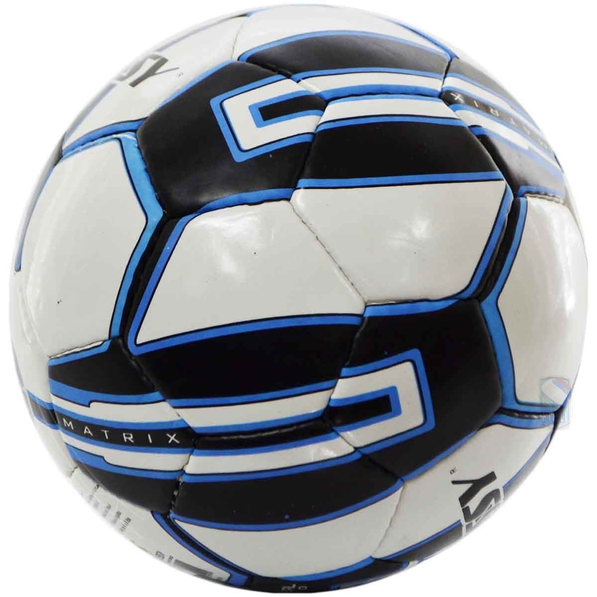 Kit com 6 Bolas Infantil Magussy Matrix Max 100 Sub 11 Futsal - Único - Branco - 5