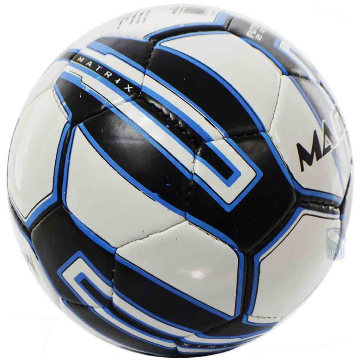 Kit com 6 Bolas Infantil Magussy Matrix Max 100 Sub 11 Futsal - Único - Branco - 7