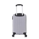 Ver imagem 4 de Mala de viagem média Londres 4 Rodas Swiss Move Prata