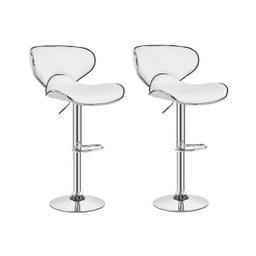 Conjunto 2 Banquetas branca Gávea Travel Max - 1