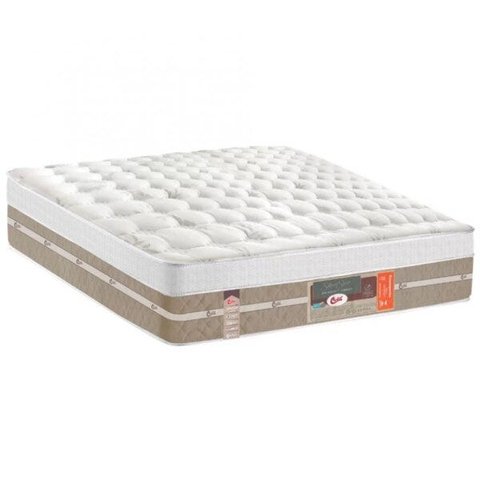 Colchão King Castor Super de Molas Pocket Silver Star Air Híbrido 193x203