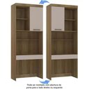 Ver imagem 3 de Conjunto Quarto Queen 7 Peças 11 Portas 7 Gavetas Paris Luciane Móveis