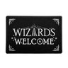 Capacho 60x40cm Vinil Hp Wizards Welcome - 1