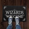 Capacho 60x40cm Vinil Hp Wizards Welcome - 2