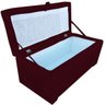 Bau Puff Organizador Porta Treco Brinquedos Sapatos Infantil Multiuso Bordo - 2
