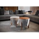 Ver imagem 3 de Puff Banqueta Altus - Linho Claro