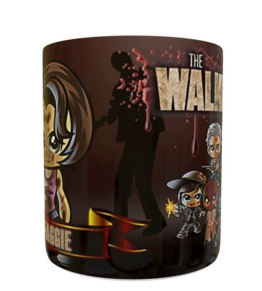 Caneca Personalizada Walking Dead_Maggie + Nome (Mod.1) - 3