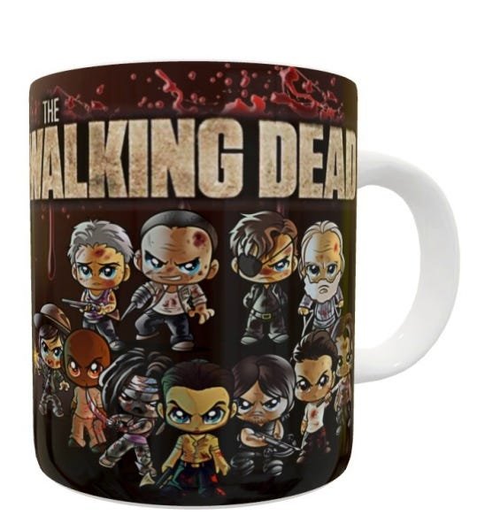 Caneca Personalizada Walking Dead_Maggie + Nome (Mod.1) - 2