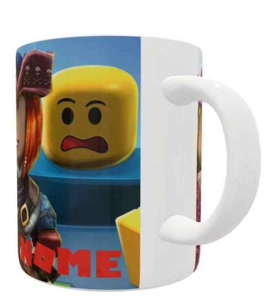 Caneca Personalizada Roblox com Nome (Mod.3) - 4