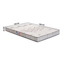 Ver imagem 4 de Colchão Casal GAZIN Confortável Gazin D20 138 X 188 X 14 Branco Dream