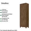 Ver mais imagens de Armario Multiuso 2 Portas 9023 Castanho Wood