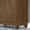Ver imagem 4 de Armario Multiuso 2 Portas 9023 Castanho Wood