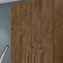 Ver imagem 5 de Armario Multiuso 2 Portas 9023 Castanho Wood