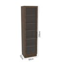 Ver imagem 3 de Cristaleira 60cm 1 Porta com Vidro Canelado Cozinha Lisboa