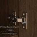 Ver mais imagens de Cristaleira 60cm 1 Porta com Vidro Canelado Cozinha Lisboa