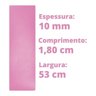 Tapete Colchonete Yoga Exercício Meditação Fitness Ginástica Rosa - 5