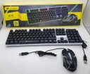 Ver imagem 2 de Kit Teclado e Mouser Gamer Kinginfor Kb04 Black White