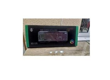 Teclado Gamer Semi Mecánico Rgb WB 570 português Weibo - 4