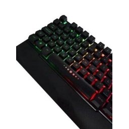Teclado Gamer Luminoso Led Colorido Semi Mecanico Wb100 - 4
