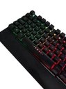 Ver imagem 4 de Teclado Gamer Luminoso Led Colorido Semi Mecanico Wb100