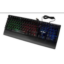 Teclado Gamer Luminoso Led Colorido Semi Mecanico Wb100 - 1