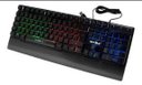 Ver imagem 1 de Teclado Gamer Luminoso Led Colorido Semi Mecanico Wb100
