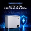 Ver imagem 5 de Freezer Conservador Horizontal Eos EFH251IDX Semiautomático 215L Tripla Ação Max Inverter Branco