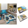 Jogo de Cama Infantil Lepper Batman Solteiro 3 Peças Microfibra Cinza - 6