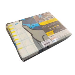 Jogo de Cama Infantil Lepper Batman Solteiro 3 Peças Microfibra Cinza - 5