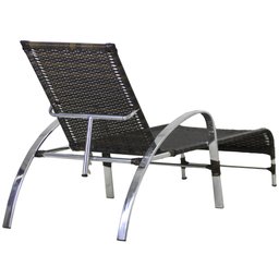 2 Espreguiçadeiras Garden e Mesa em Alumínio para Piscina - Pedra Ferro - 5